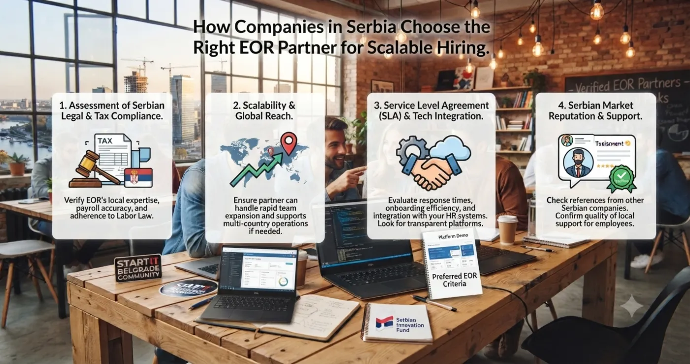 How Companies in Serbia Choose the Right EOR Partner